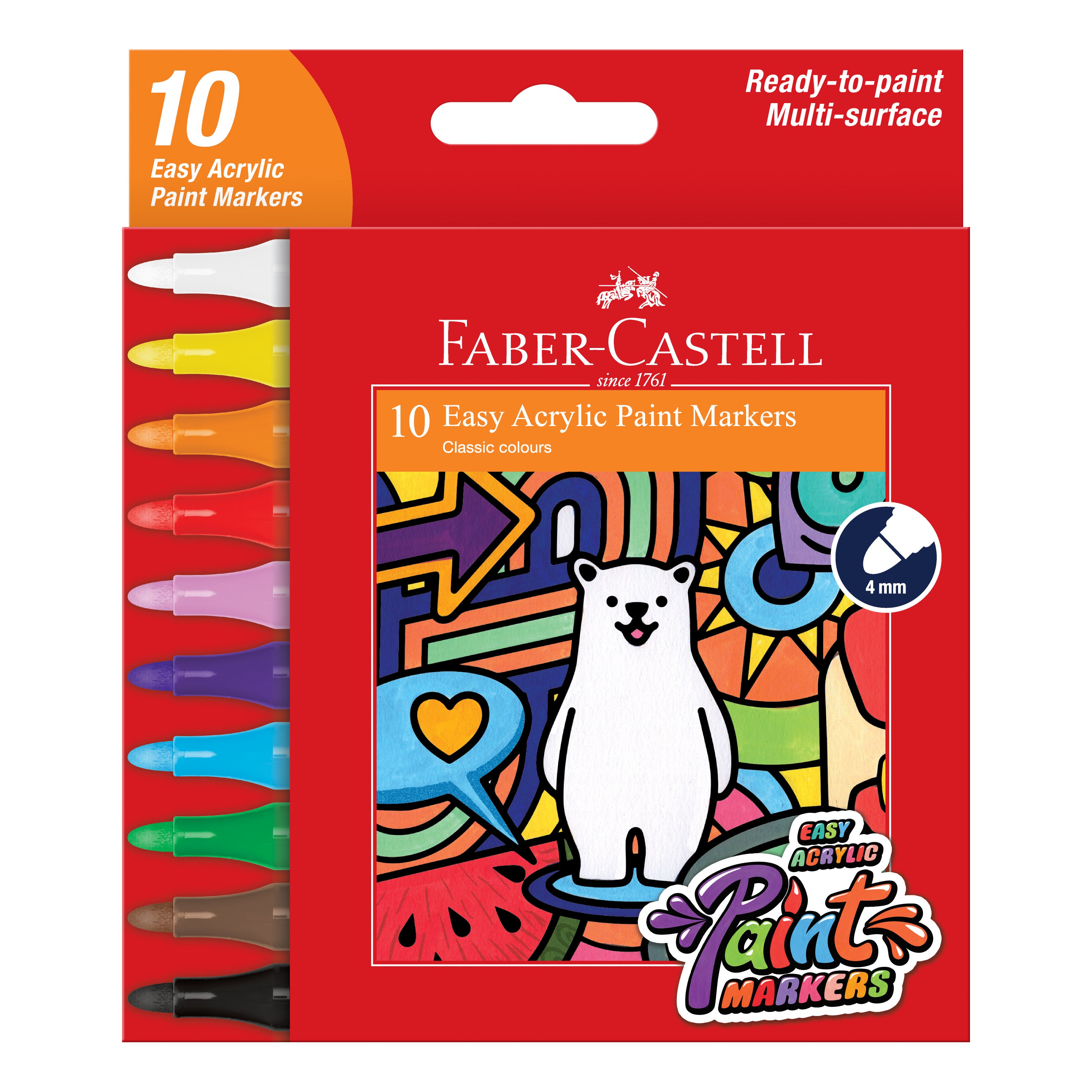 Faber-Castell Easy Acrylic Paint Markers