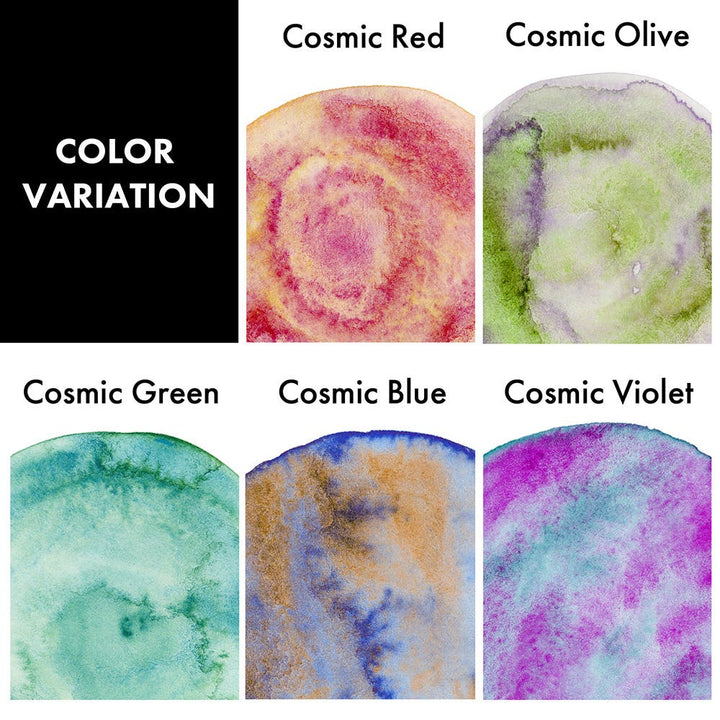 Kuretake Gansai Tambi Watercolour Granulating Colours Sets