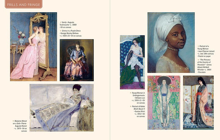 The Art Lovers Sticker Book