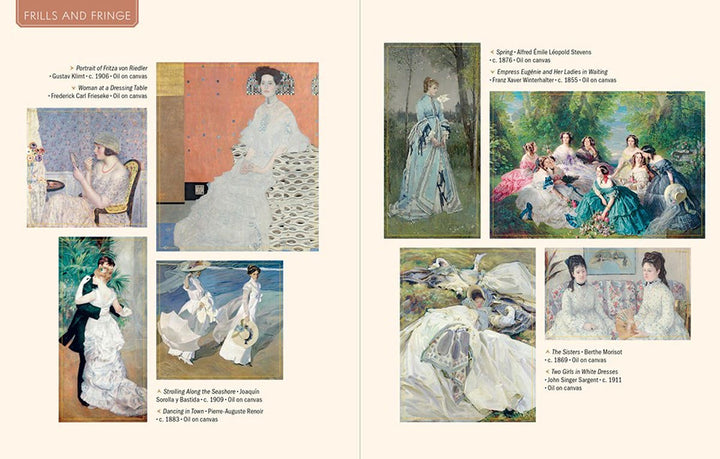 The Art Lovers Sticker Book
