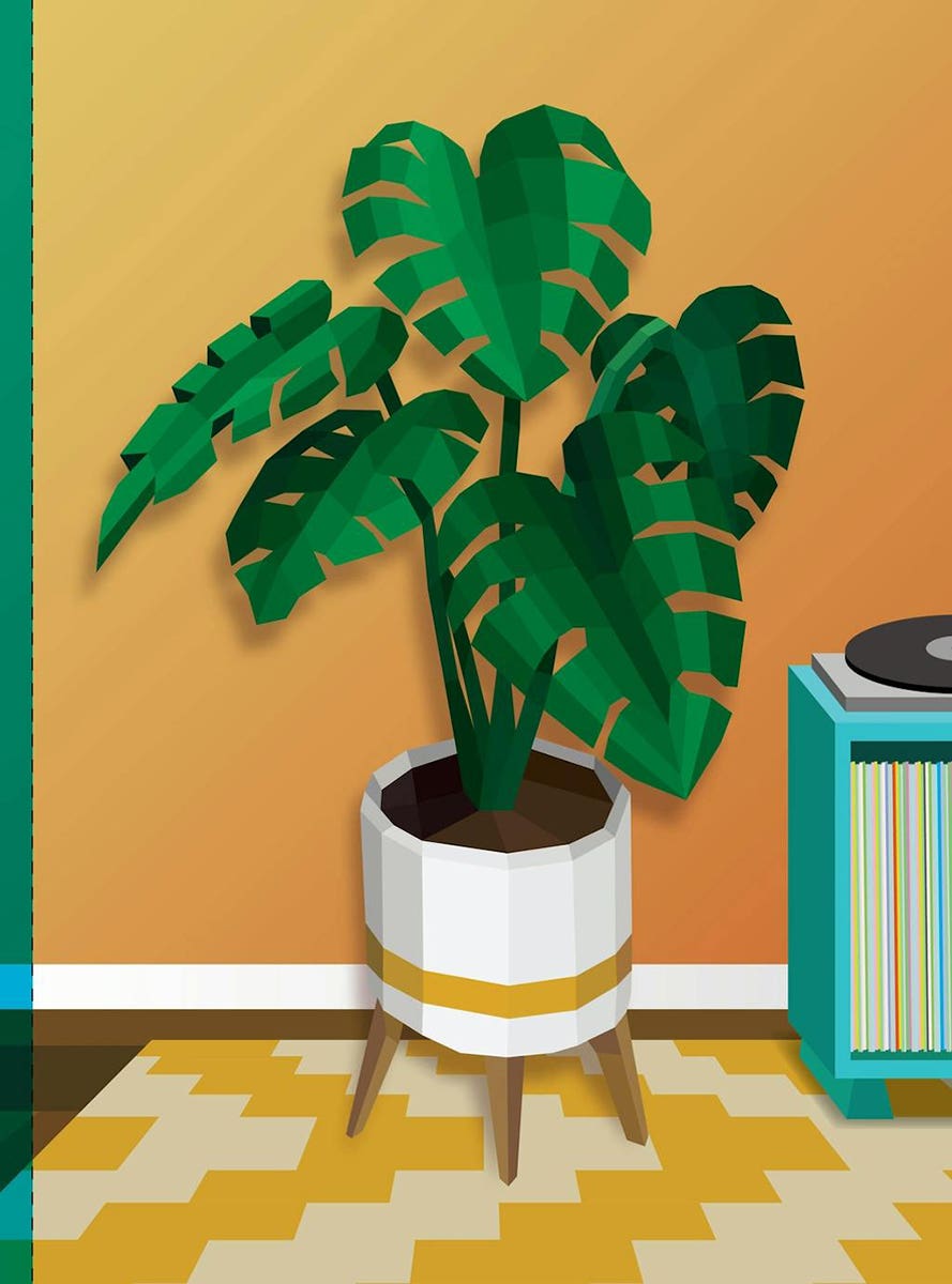 Paint By Sticker: Plants And Flowers Book