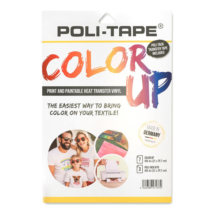 Poliflex Colour Up Heat Transfer Vinyl Craft Pack