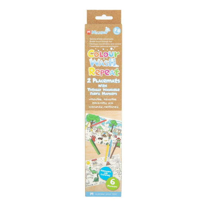 Micador Jr. Colour Wash Repeat Placemats Packs