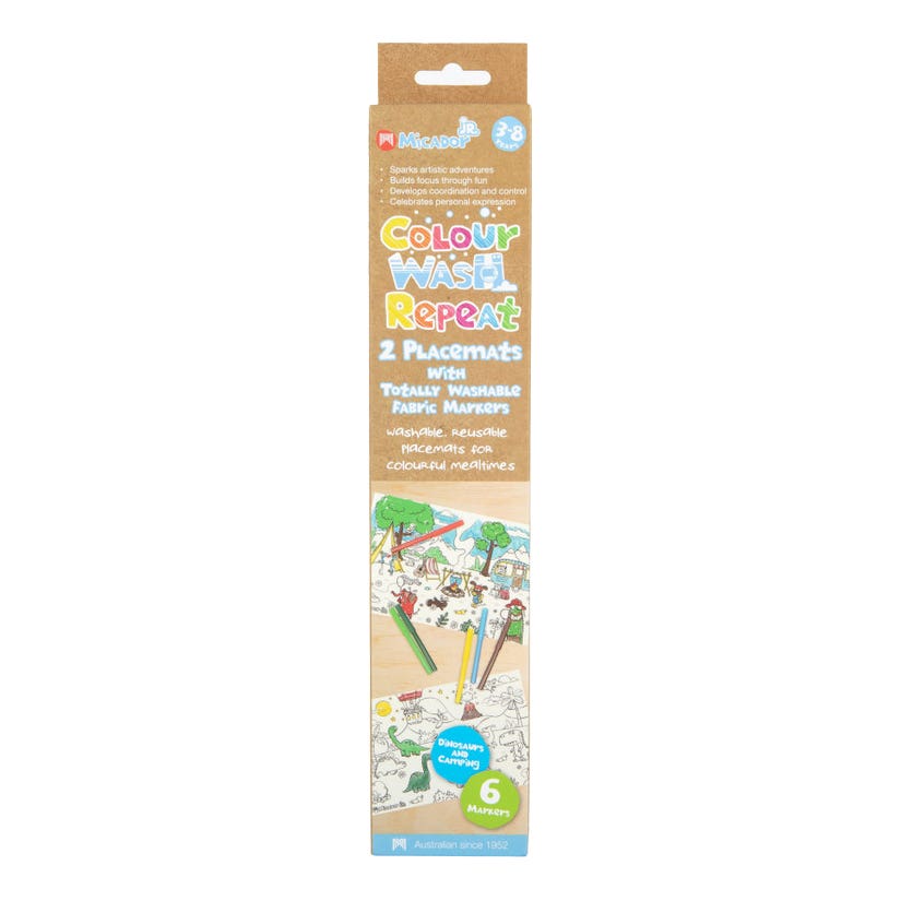 Micador Jr. Colour Wash Repeat Placemats Packs