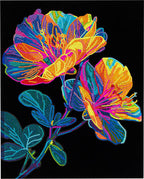 Diamond Dotz Kit Neon Floral