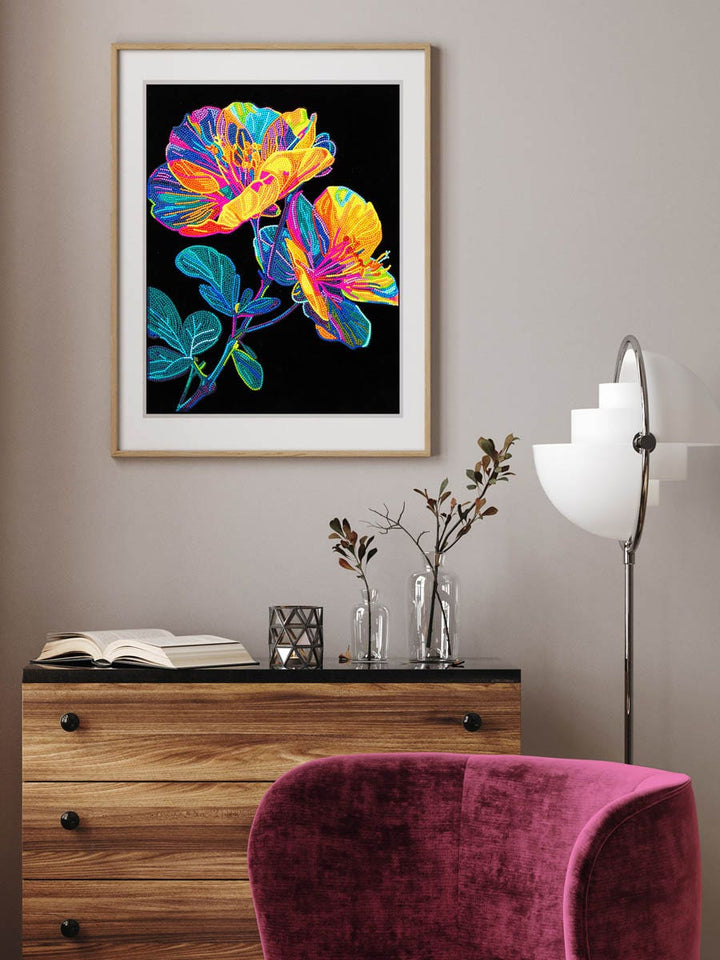 Diamond Dotz Kit Neon Floral