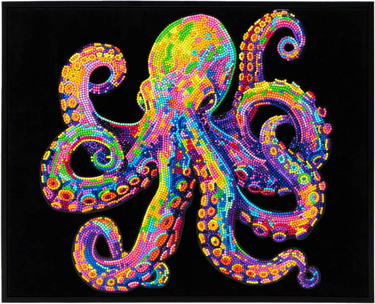 Diamond Dotz Kit Neon Octopus