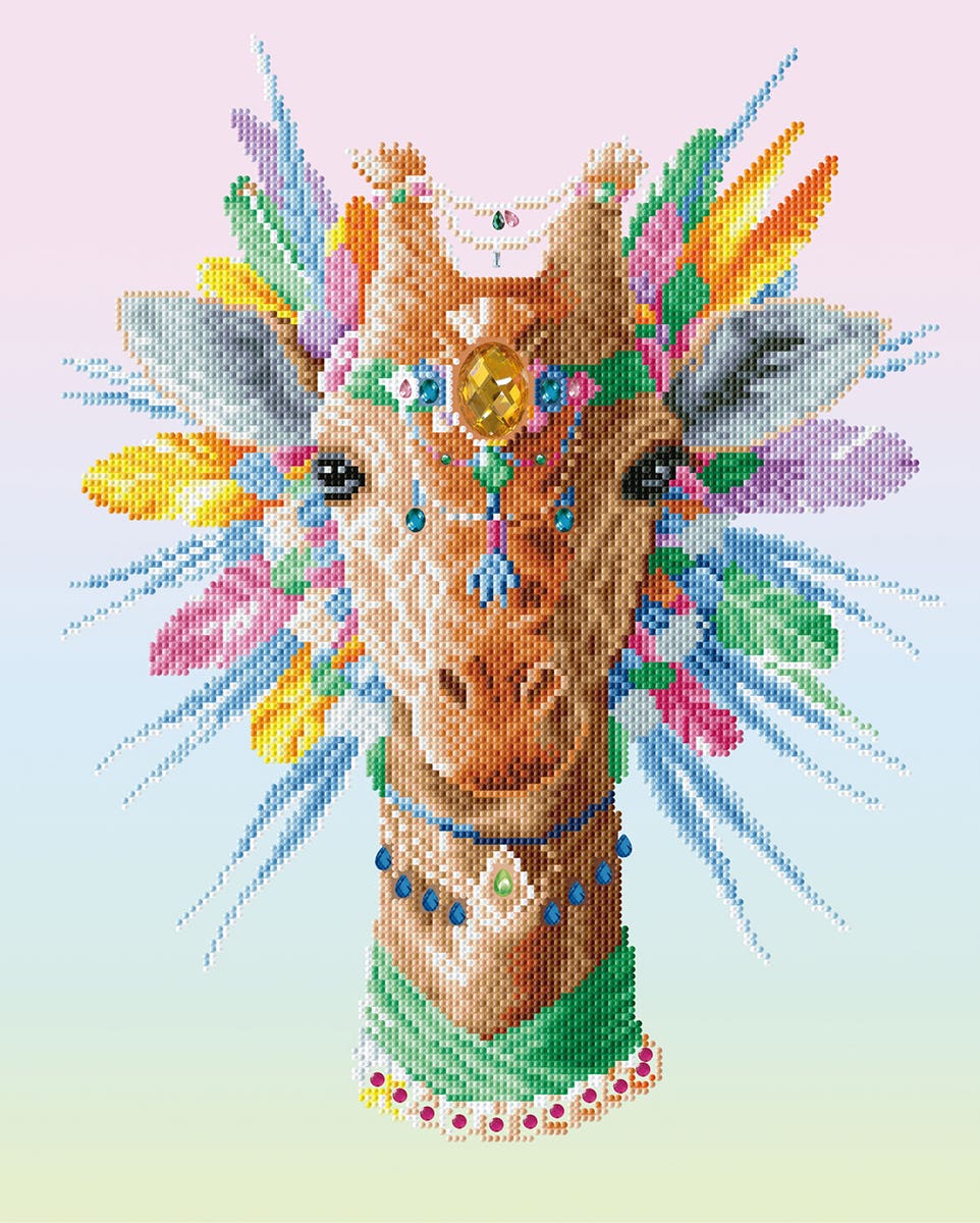 Diamond Dotz Carlie Edwards Design Kit Bohemian Giraffe
