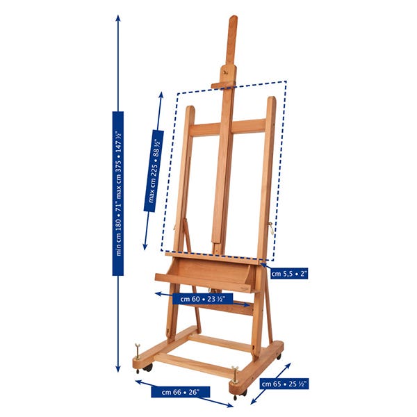 Mabef M06 Deluxe Artist Studio Easel