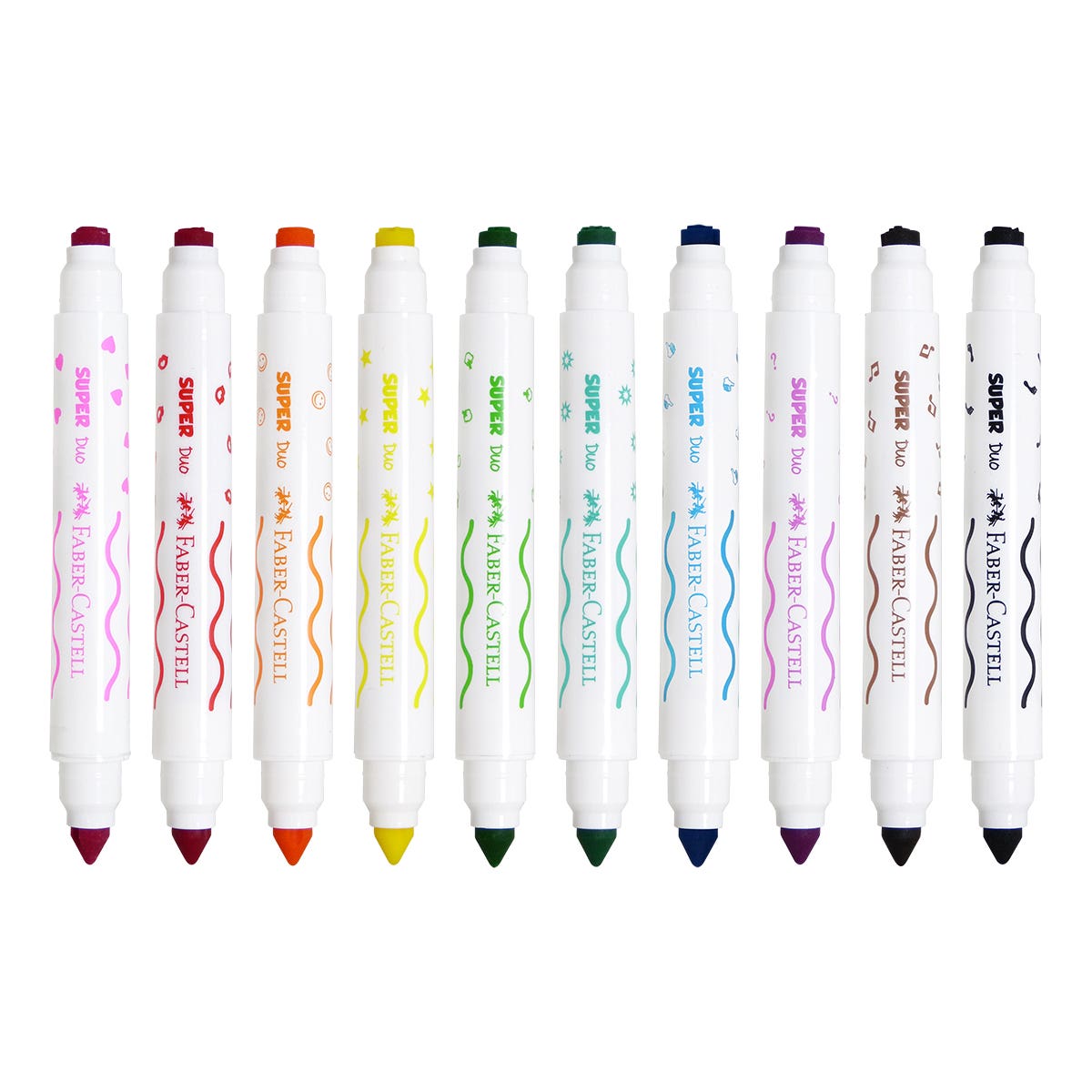 Faber-Castell Jumbo Stamp Marker Set 10