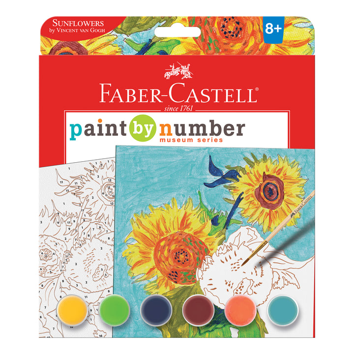 Faber-Castell Paint by Numbers Museum Series Sunflowers