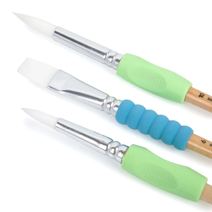Micador Timeless Secure Grip Achiever Brush Pack 3