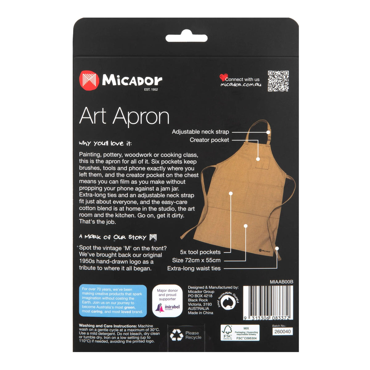 Micador Art Aprons