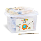 Primo Classroom Brush Pack 192 with Plastic Storage Box