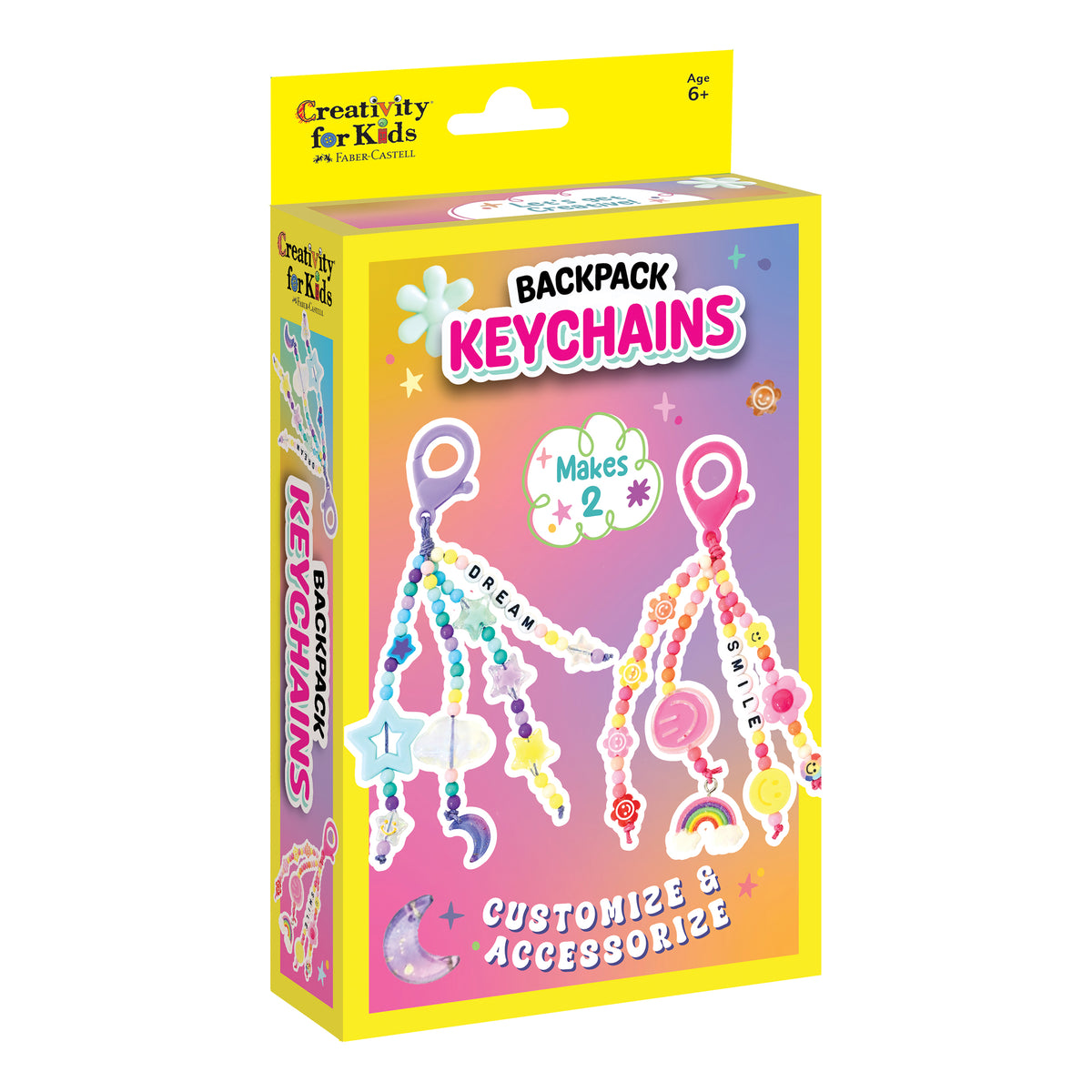 Faber-Castell Creativity for Kids Mini Kit Backpack Keychains