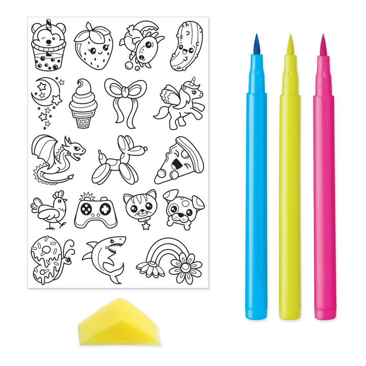 Faber-Castell Creativity for Kids Mini Kit DIY Neon Tattoos