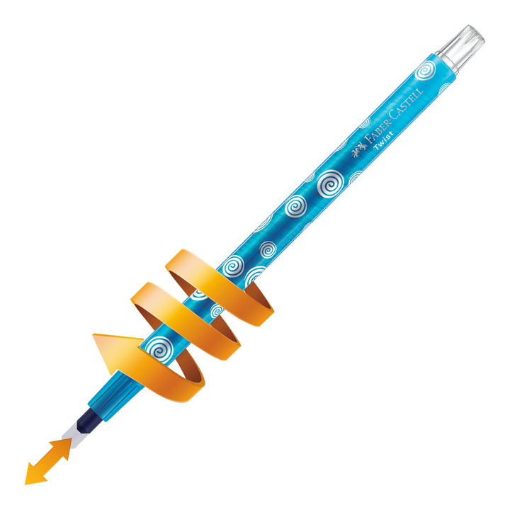 Faber-Castell Jumbo Twist Crayons Set 24