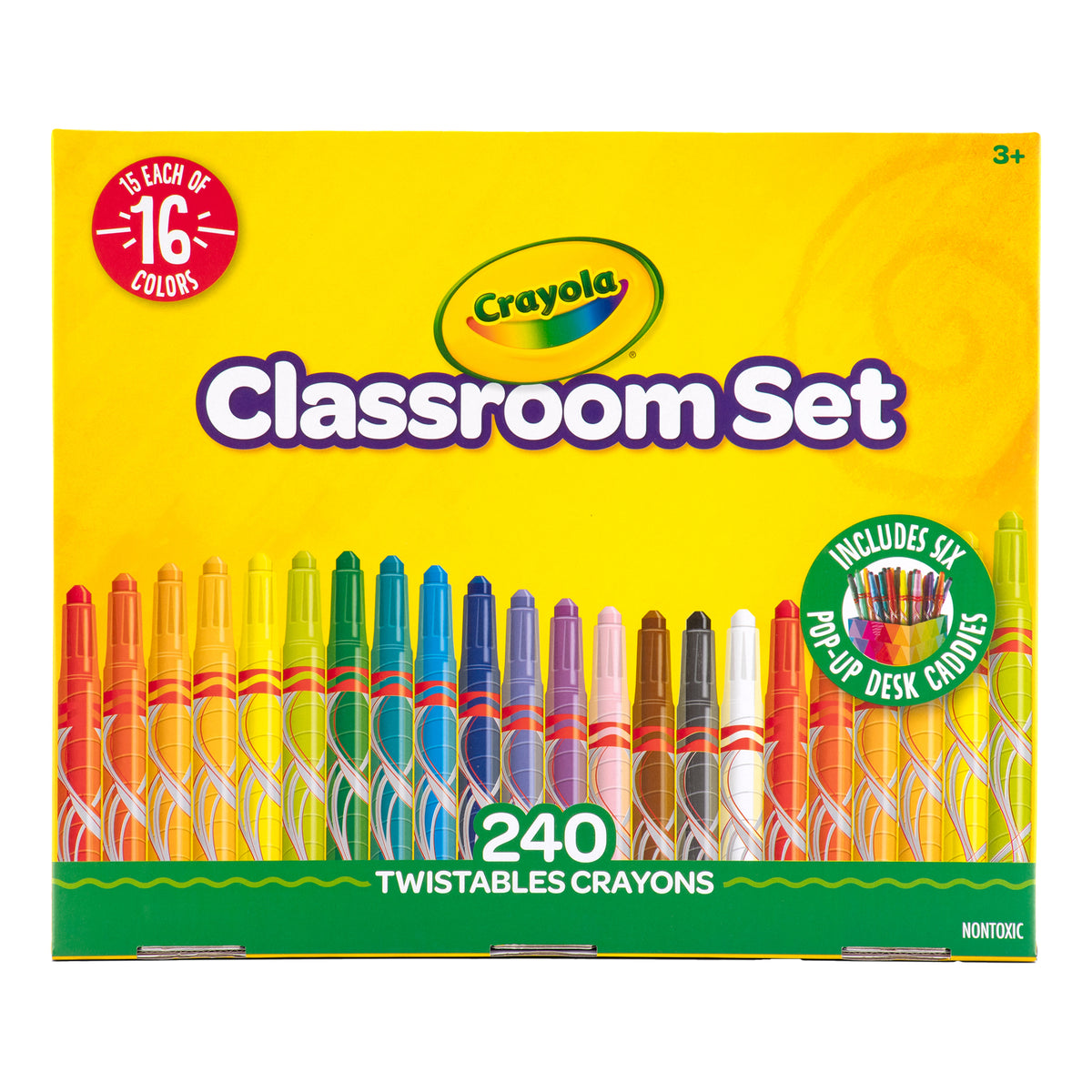 Crayola Twistables Crayons Classroom Set 240