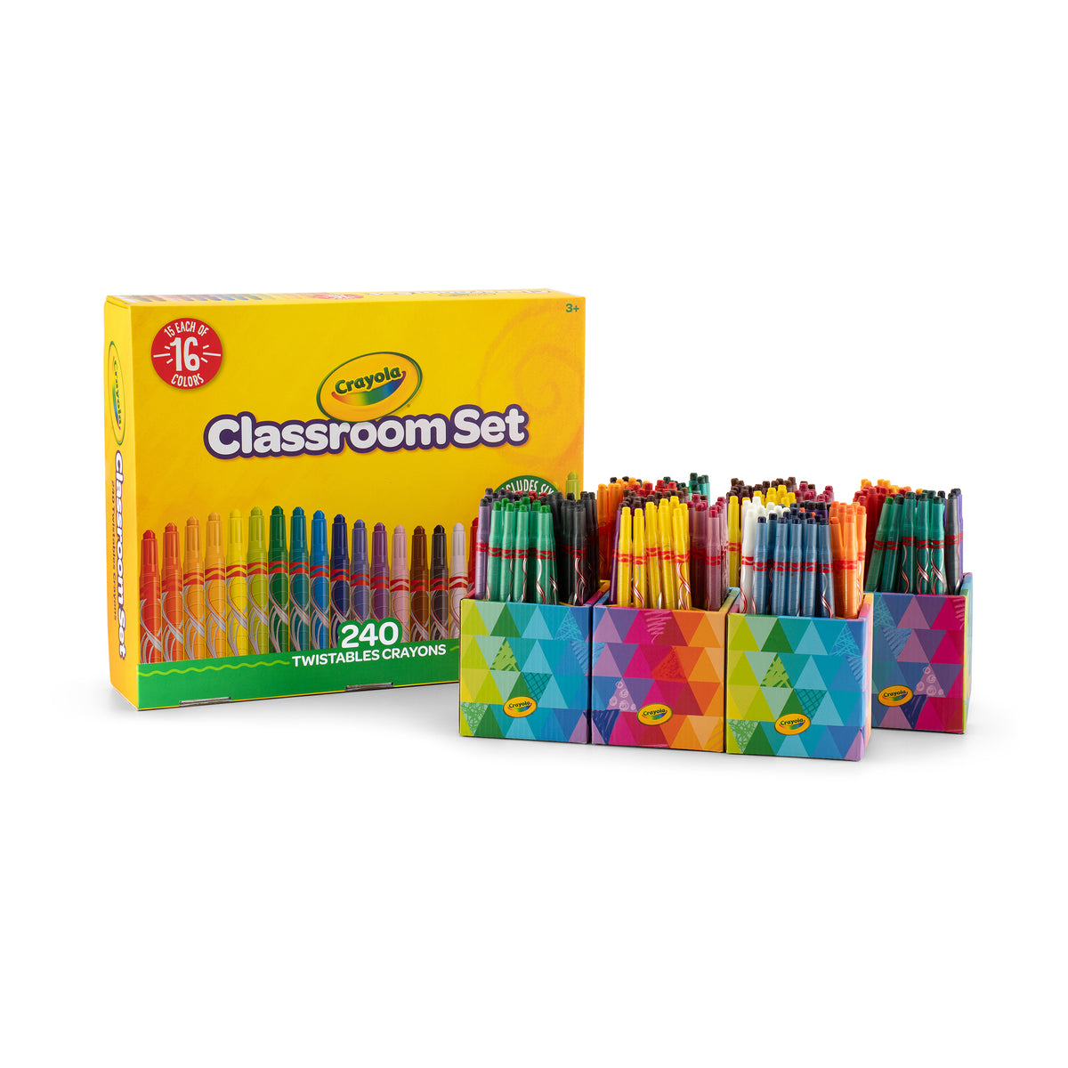 Crayola Twistables Crayons Classroom Set 240