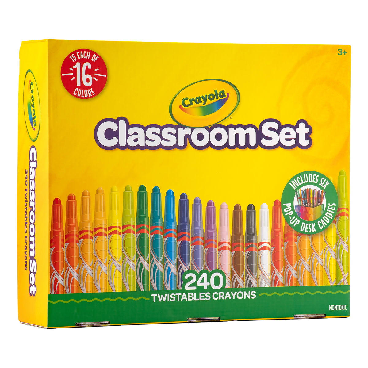 Crayola Twistables Crayons Classroom Set 240