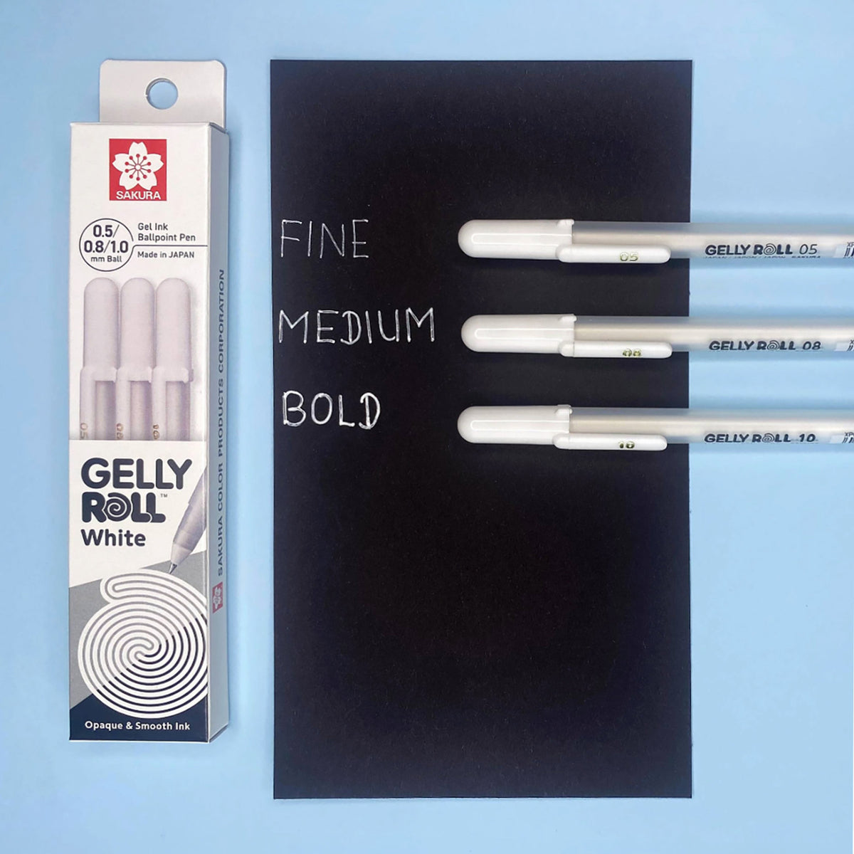 Sakura Gelly Roll White Pen Set 3