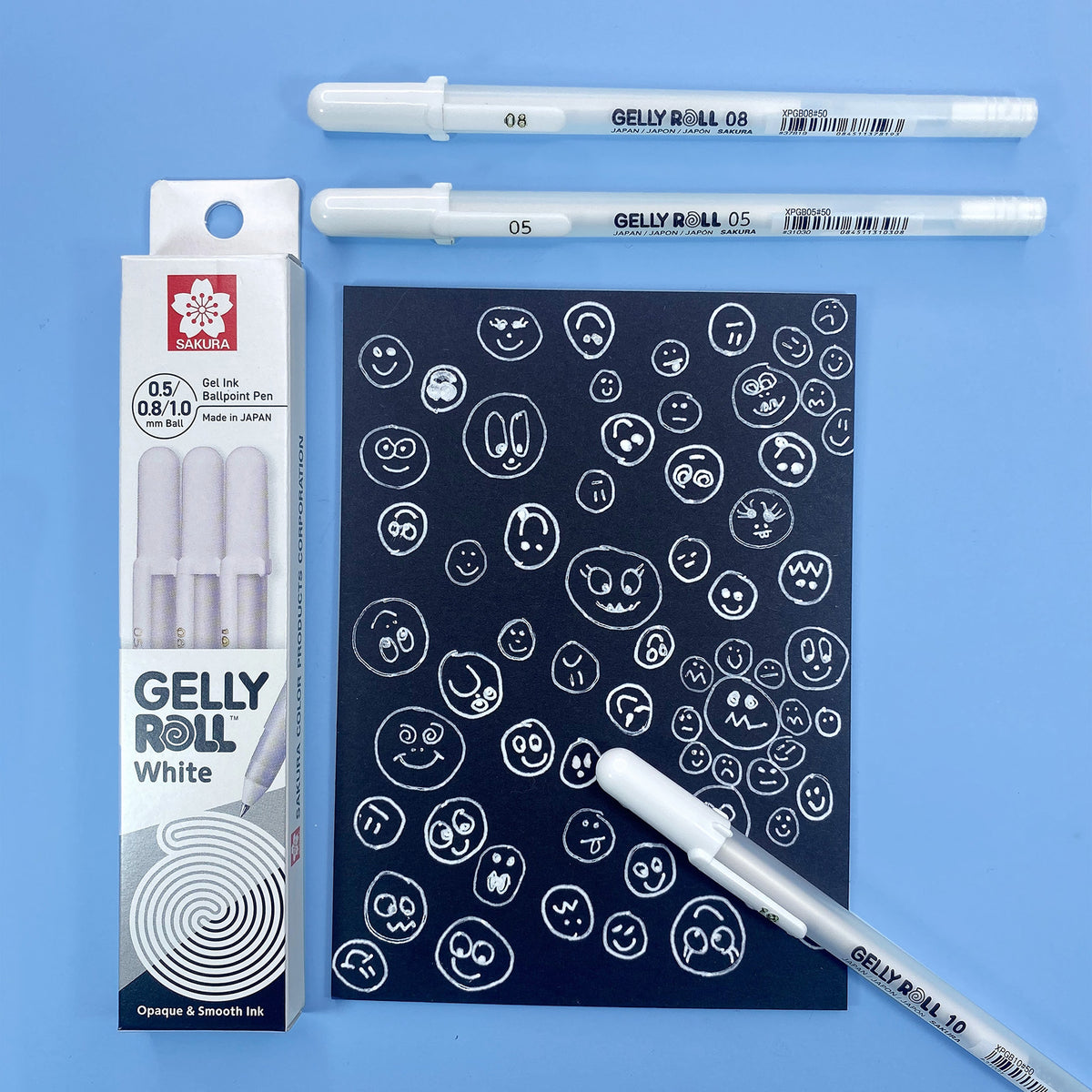 Sakura Gelly Roll White Pen Set 3