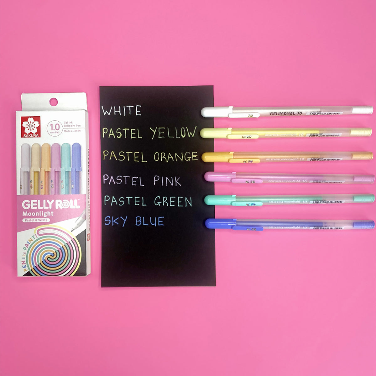 Sakura Gelly Roll Moonlight Pen Set 6 Pastel