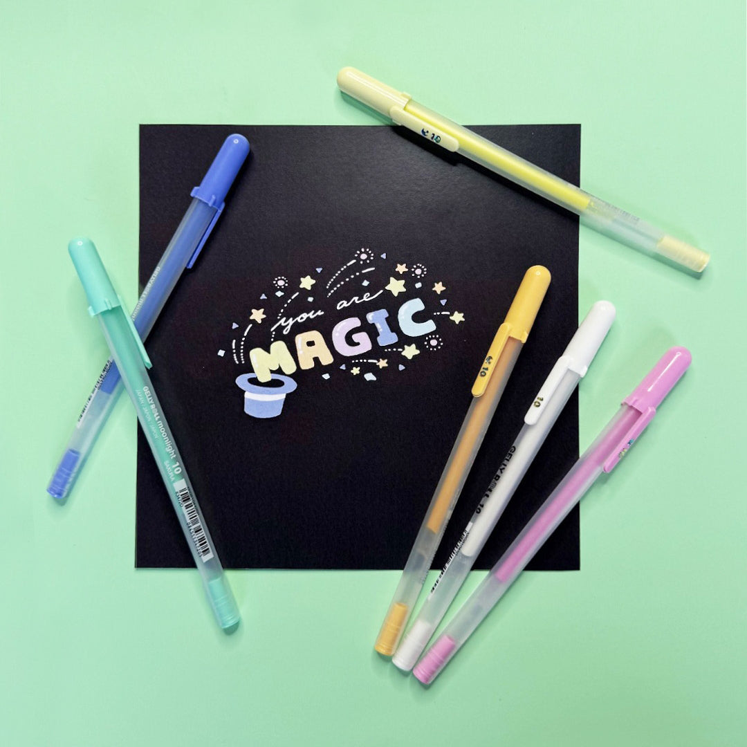 Sakura Gelly Roll Moonlight Pen Set 6 Pastel