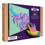 Okto Colouring Clay By Numbers Irish Cow