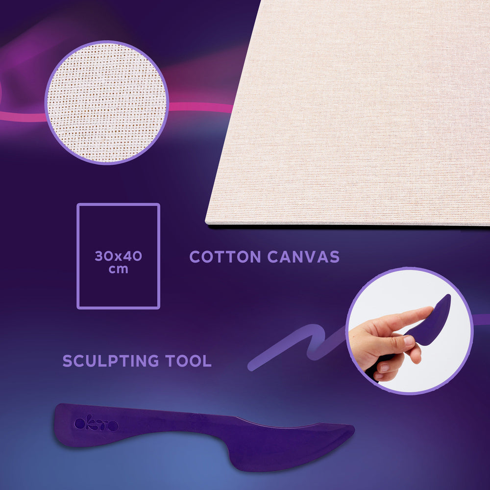 Okto DIY 3D Painting Creative Set Japan