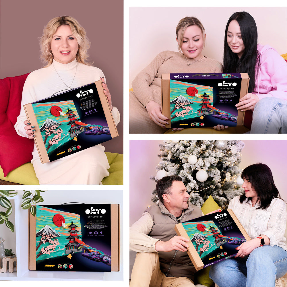 Okto DIY 3D Painting Creative Set Japan