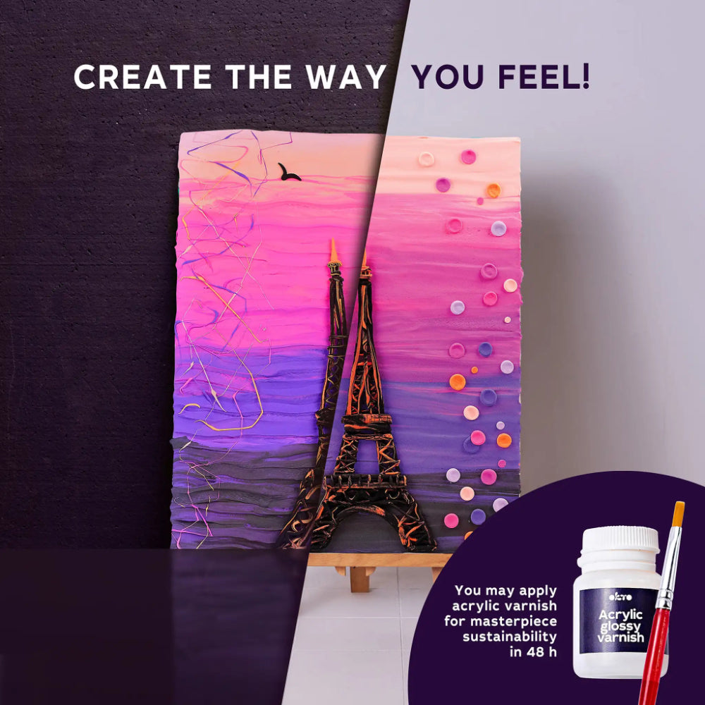 Okto DIY 3D Painting Creative Set Paris