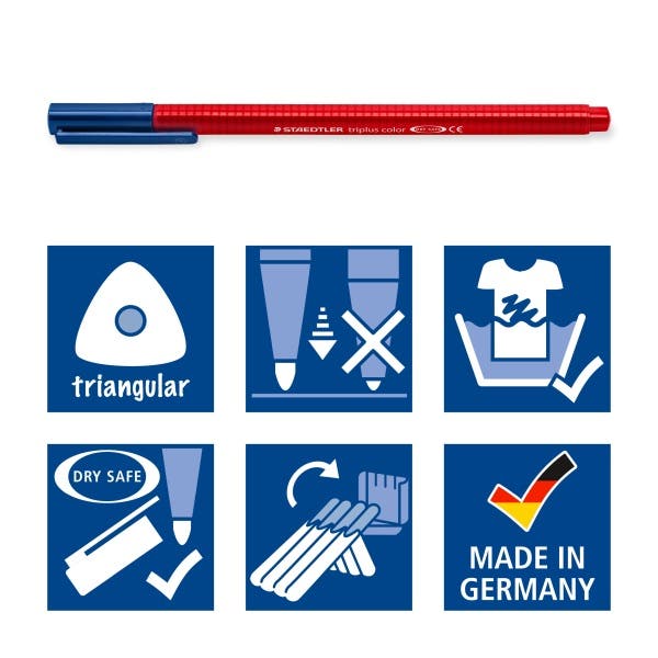 STAEDTLER Triplus Colour Fibre Tip Pen Sets