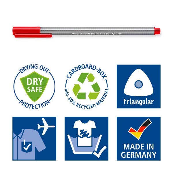 STAEDTLER Triplus Fineliner Pens