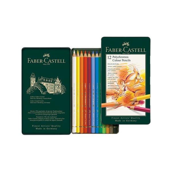 Faber-Castell Polychromos Colour Pencil Tins