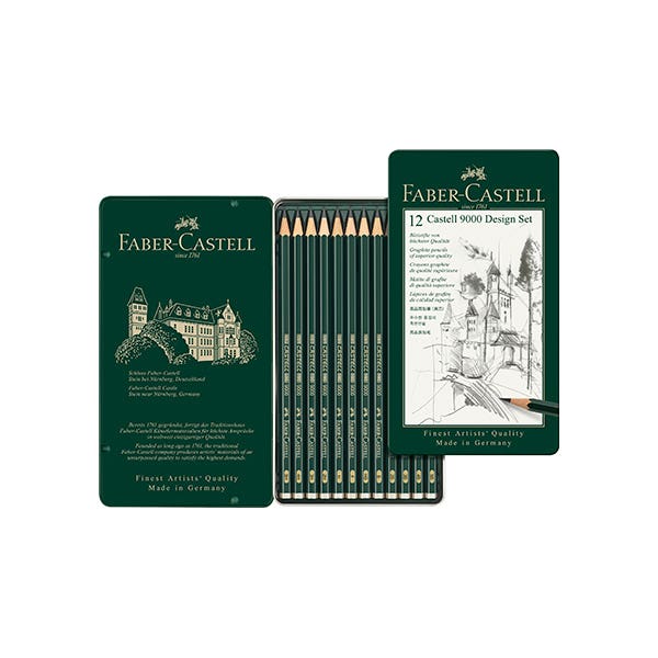 Faber-Castell 9000 Graphite Pencil Design Set