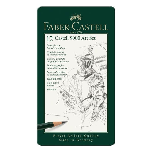 Faber-Castell 9000 Graphite Pencil Art Set