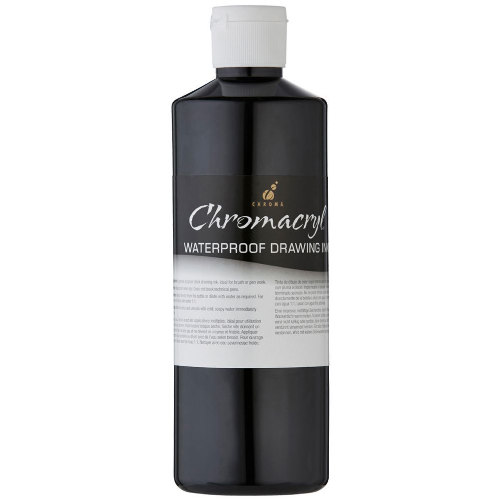Chromacryl Black Drawing Inks