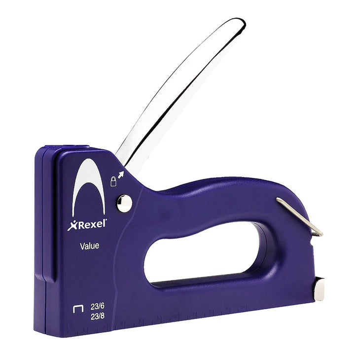 Rexel Tacker Staple Gun Blue