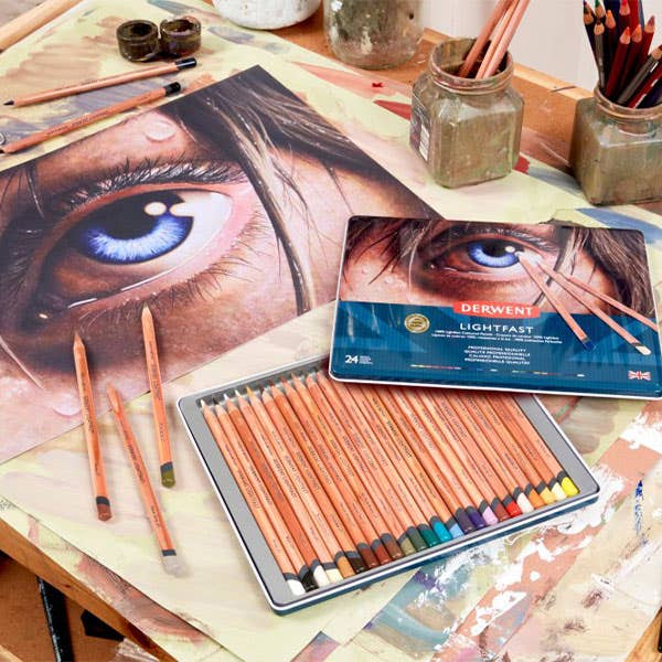 Derwent Lightfast Pencil Tin Sets