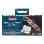 Derwent Metallic Watercolour Paint Pan Set