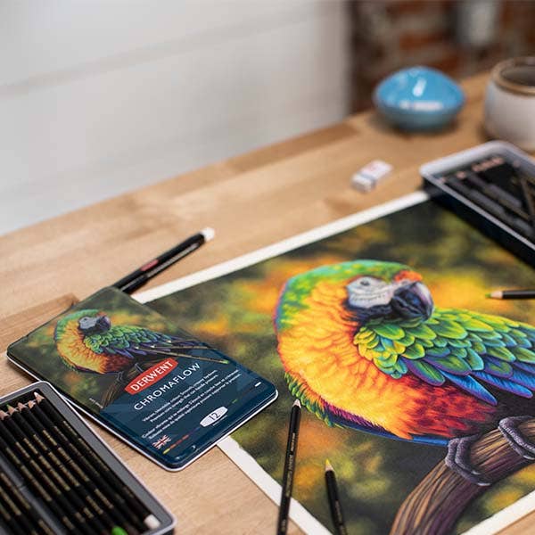 Derwent Chromaflow Pencil Tins