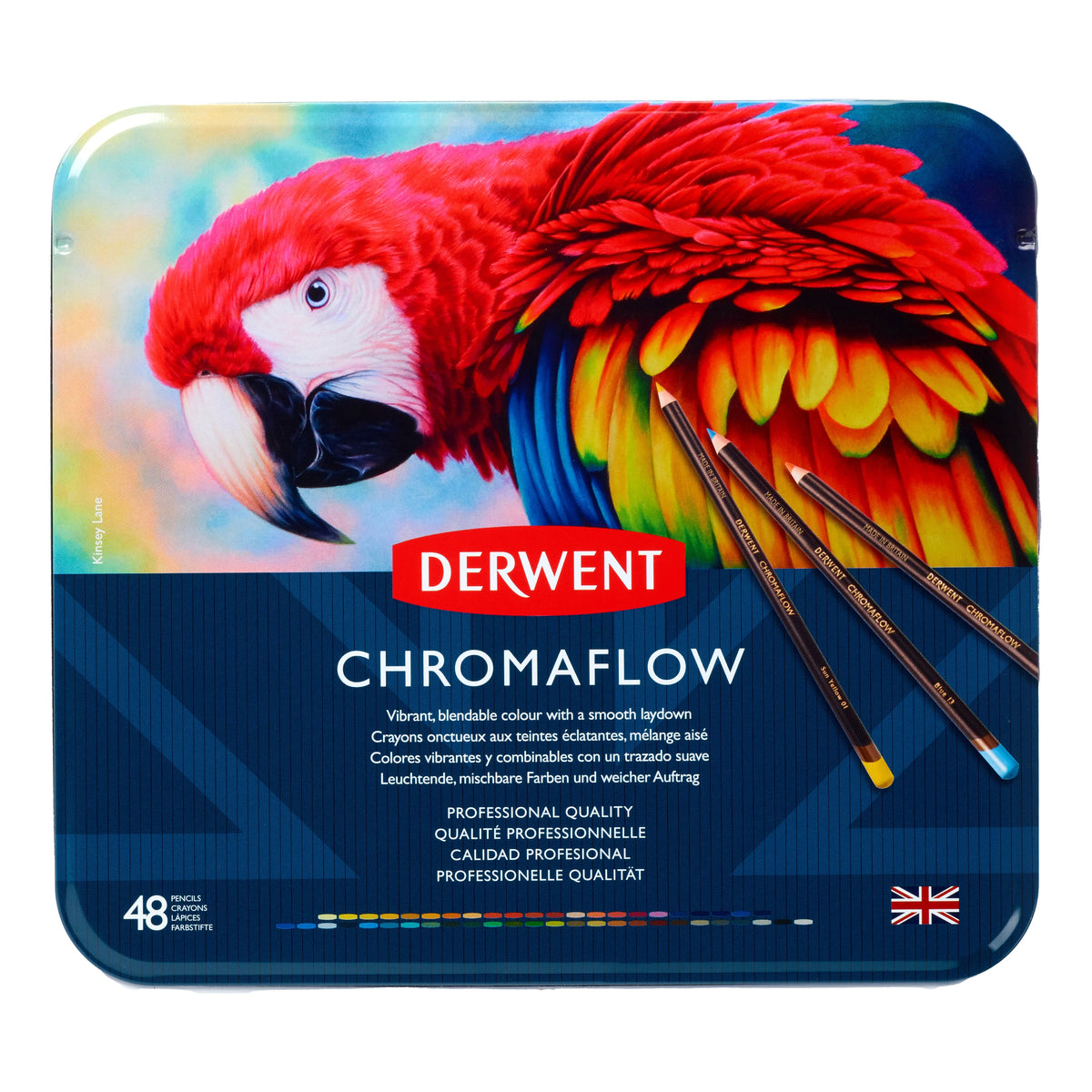 Derwent Chromaflow Pencil Tins