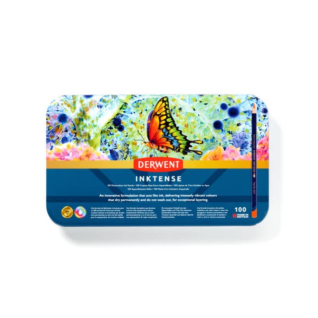 Derwent Inktense Pencil Tin Set of 100