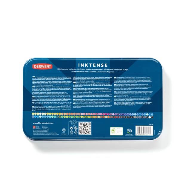 Derwent Inktense Pencil Tin Set of 100