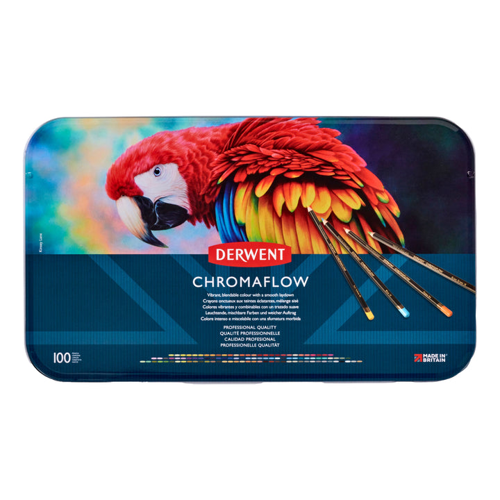 Derwent Chromaflow Pencil Tins