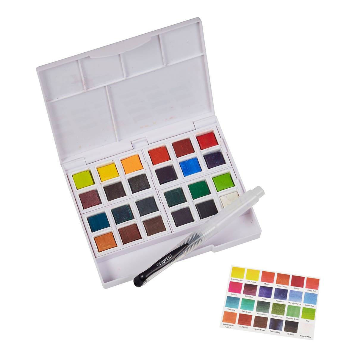 Derwent Inktense Paint Pan Set 24