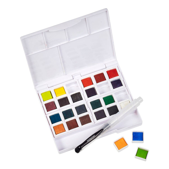 Derwent Inktense Paint Pan Set 24