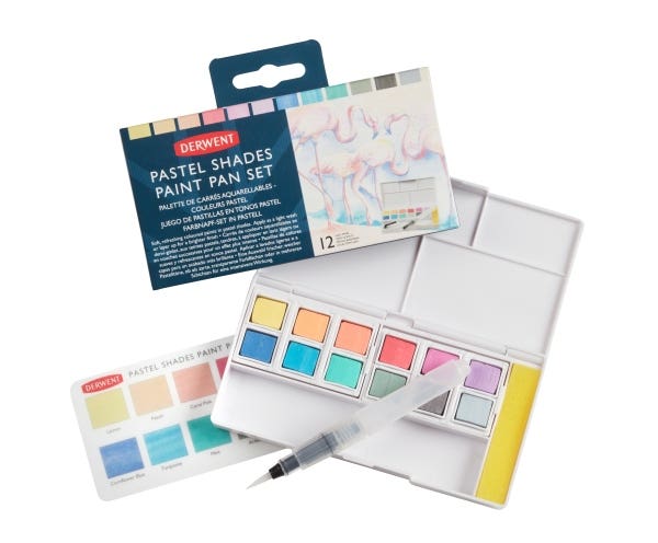 Derwent Pastel Shades Paint Pan Set