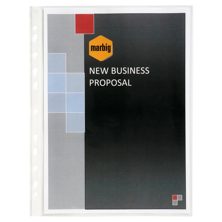 Marbig Heavy Weight Sheet Protectors